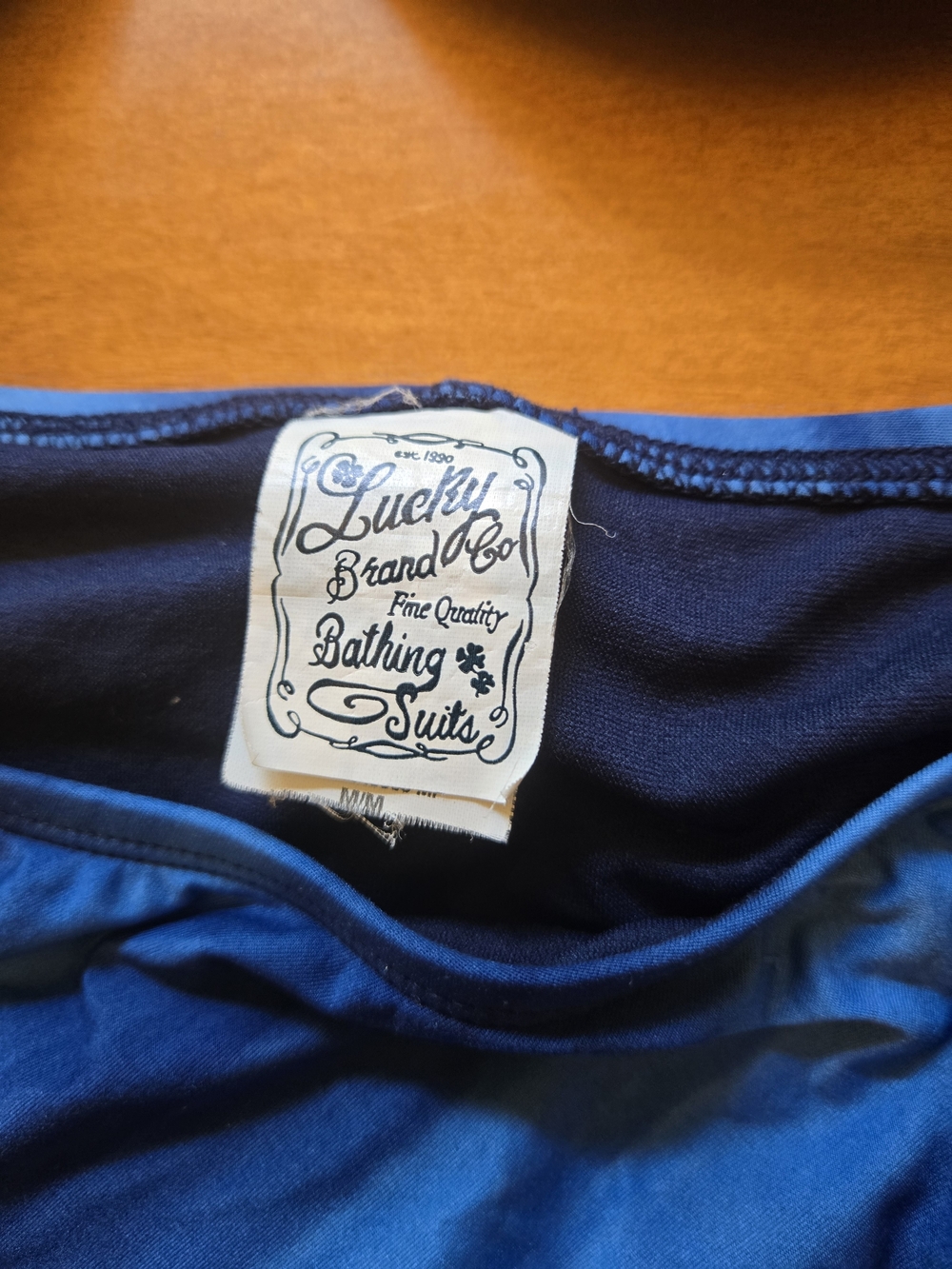 Lucky Brand Blue Bikini Set - Picture 2 of 4